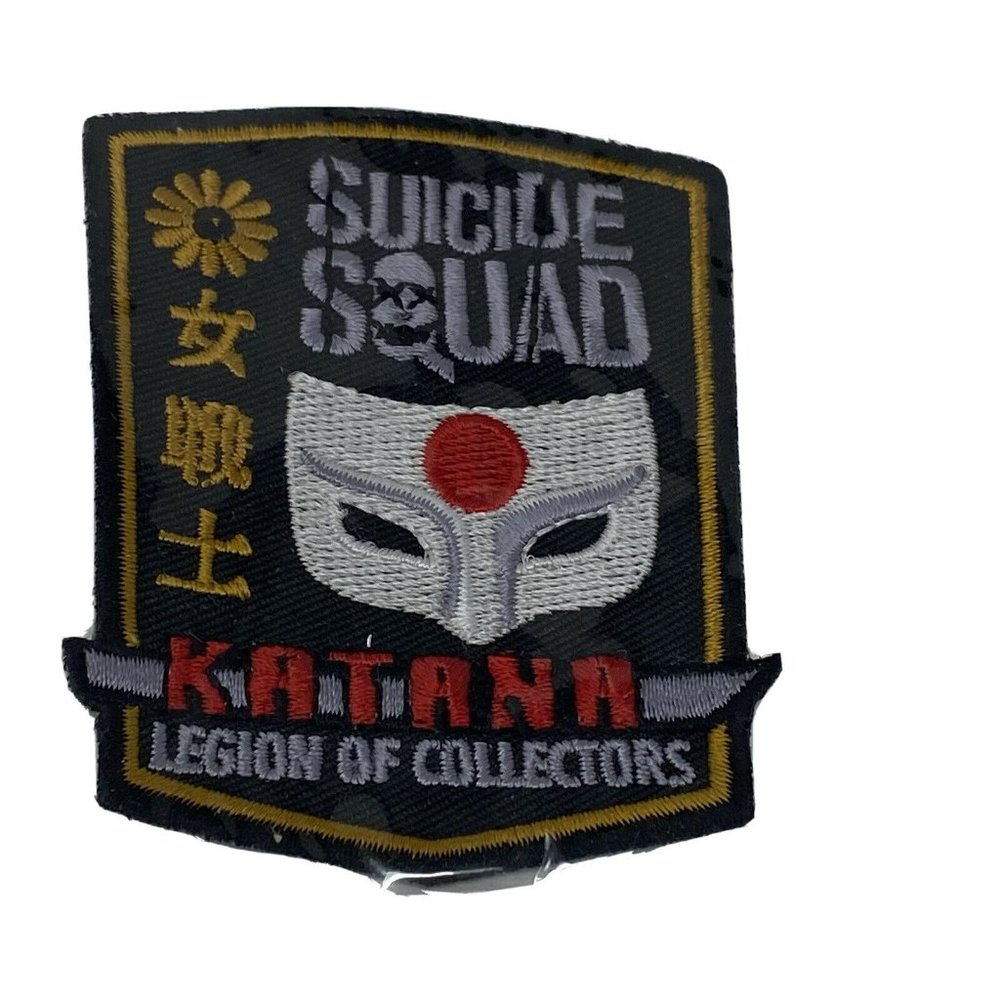 DC Comics Suicide Squad Katana Patch Iron On